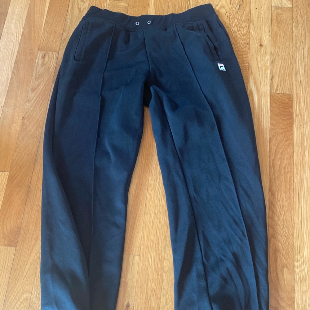 Fila sport.  Black workout pants.